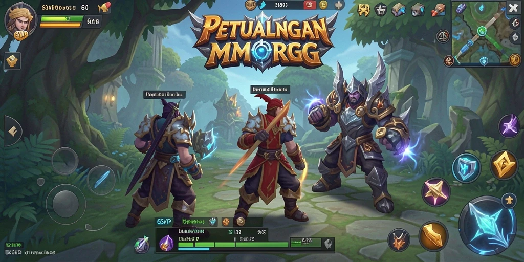Screenshot gameplay 6SVIP menunjukkan aksi pertempuran yang menegangkan.