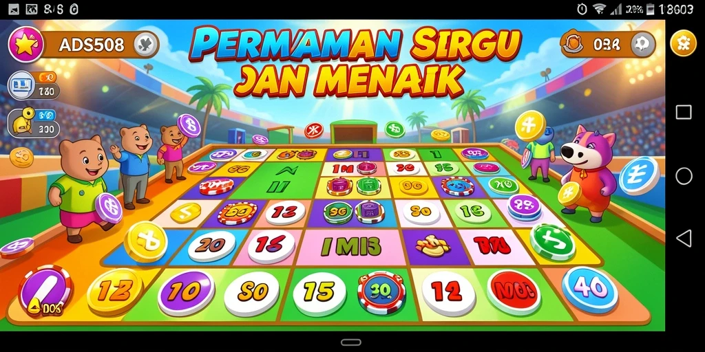 Tampilan gameplay seru dalam permainan Bingo ADS508 yang menarik.