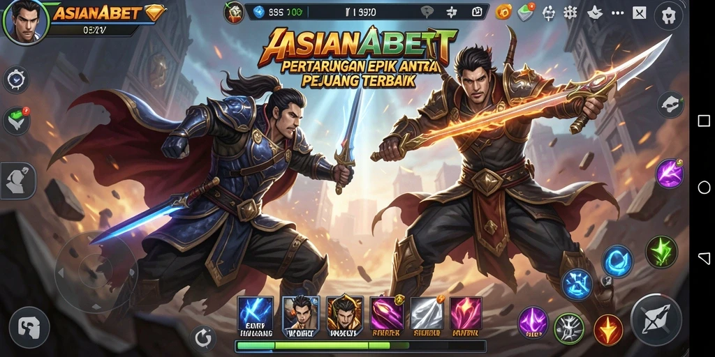 Gameplay seru dan dinamis dalam pertarungan ASIANABET.