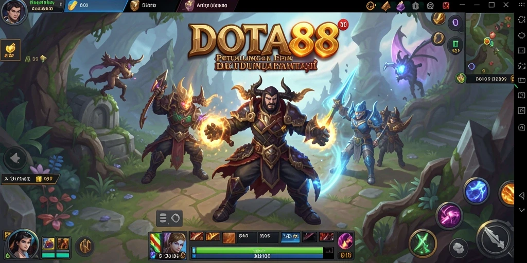 Gameplay seru DOTA88 dalam dunia petualangan fantastis.