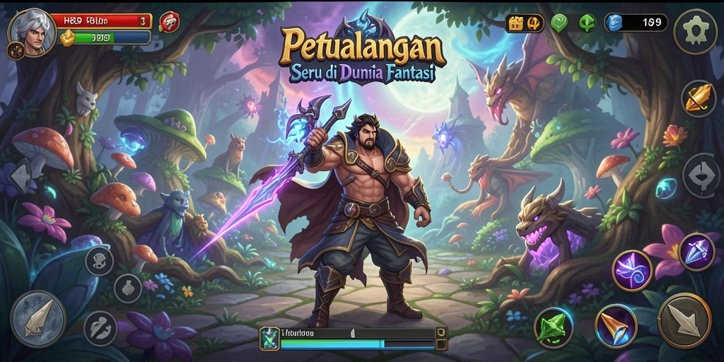Tampilan gameplay seru H89 dengan petualangan yang mendebarkan.