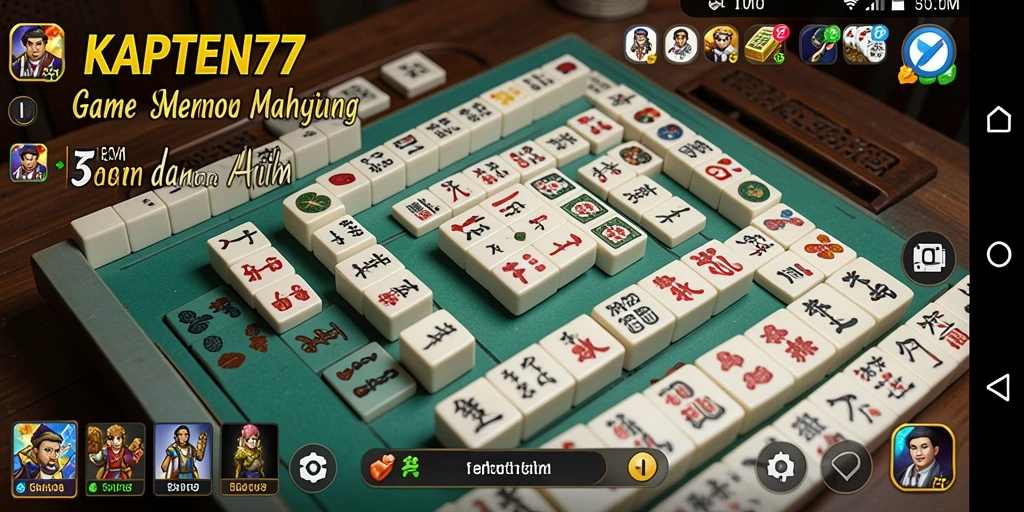 Tampilan gameplay KAPTEN77 yang seru dan menantang.