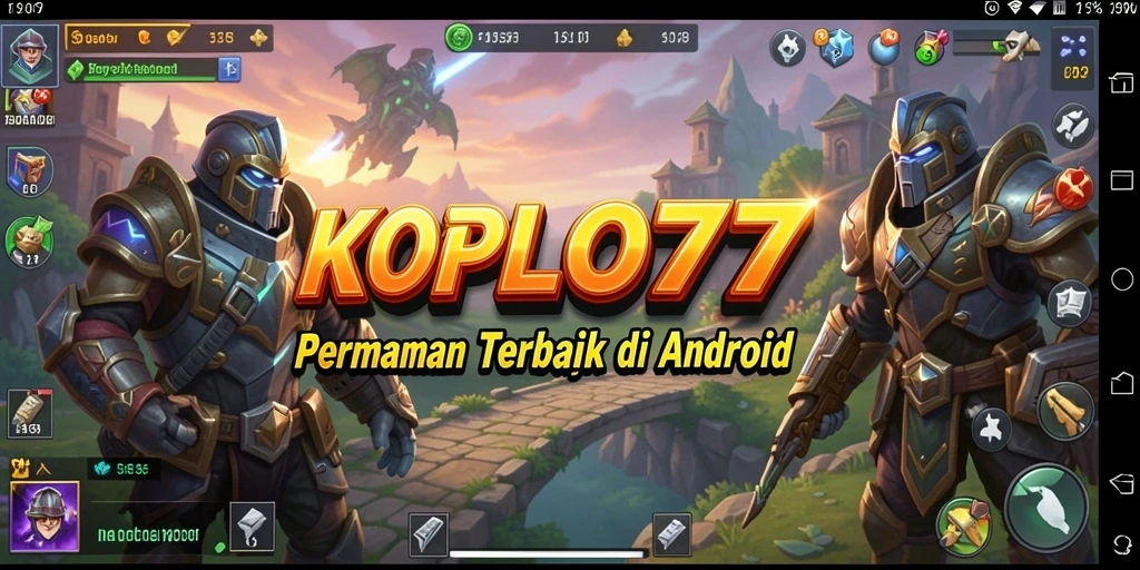 Tampilan menarik gameplay KOPLO77 yang mengasyikkan.