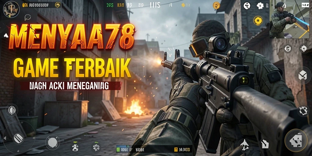 Tampilan seru dari pertempuran dalam MENYALA78 yang penuh aksi.