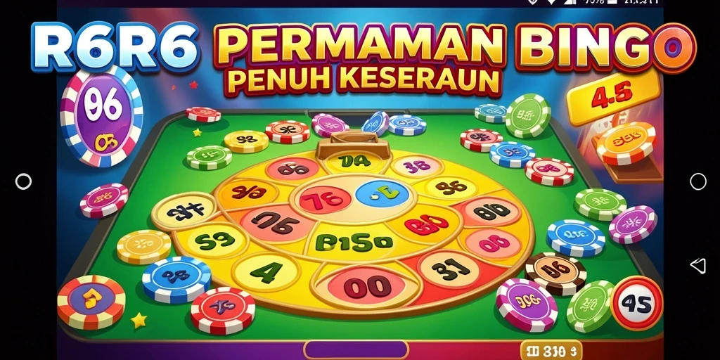 Gameplay Bingo seru dan interaktif dalam R6R6.