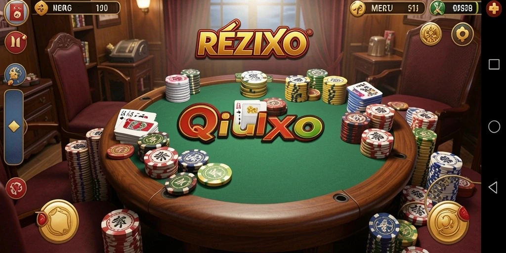 Tampilan gameplay menarik dari REZIXO yang menyenangkan.