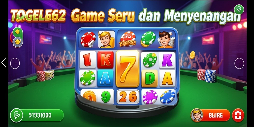 Tampilan gameplay seru dari aplikasi Bingo TOGEL62.