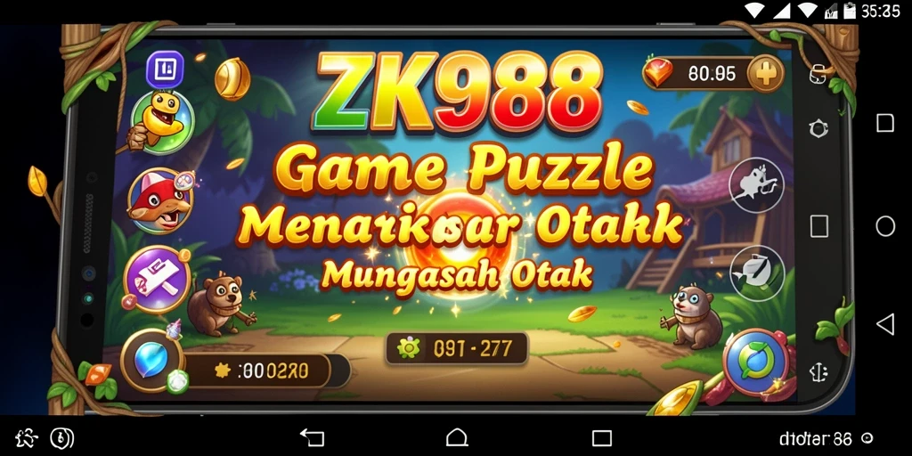 Screenshot ZK988 menampilkan gameplay seru dan menantang dalam Puzzle.